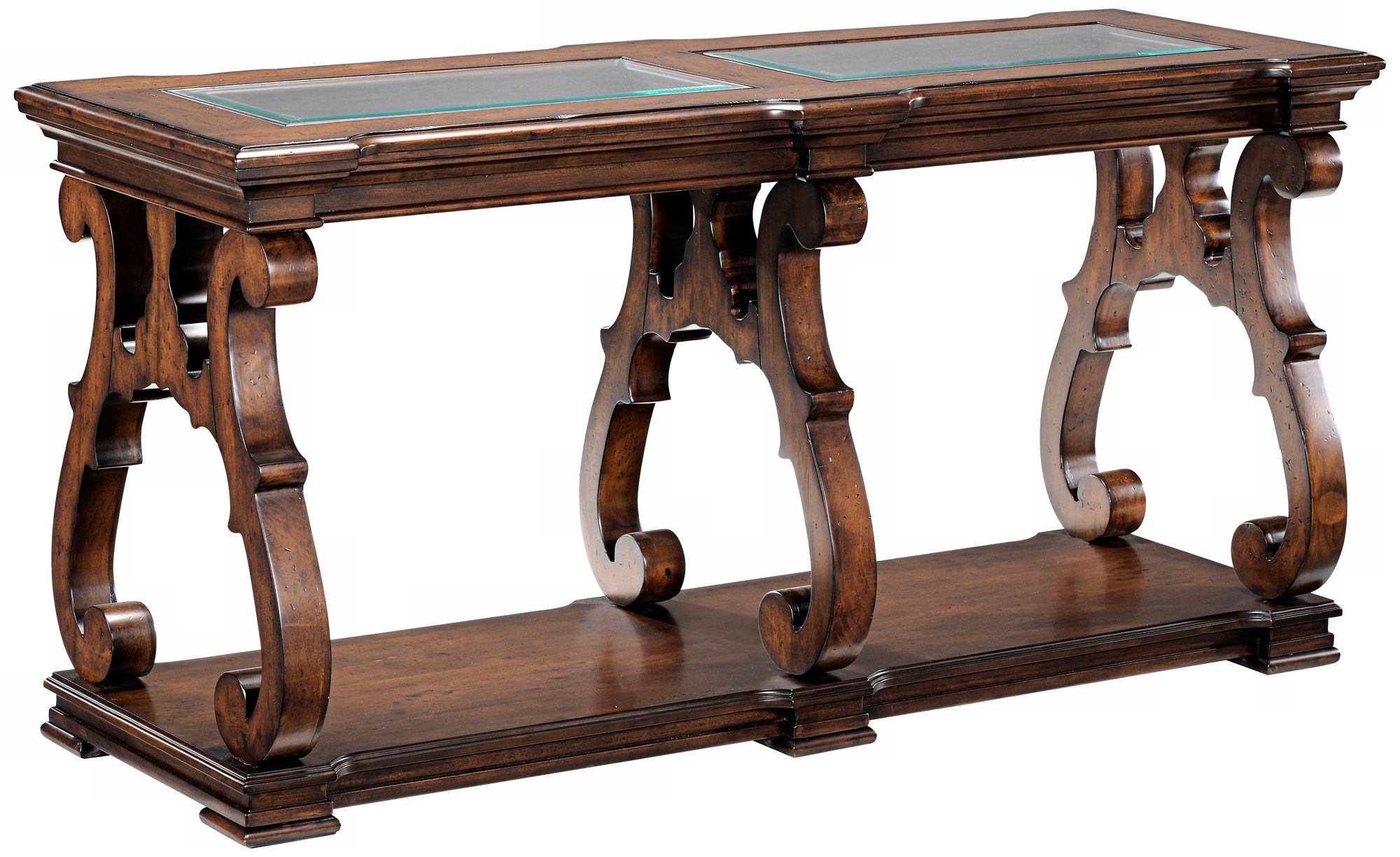 Barrington Honey Finish Rectangular Sofa Table