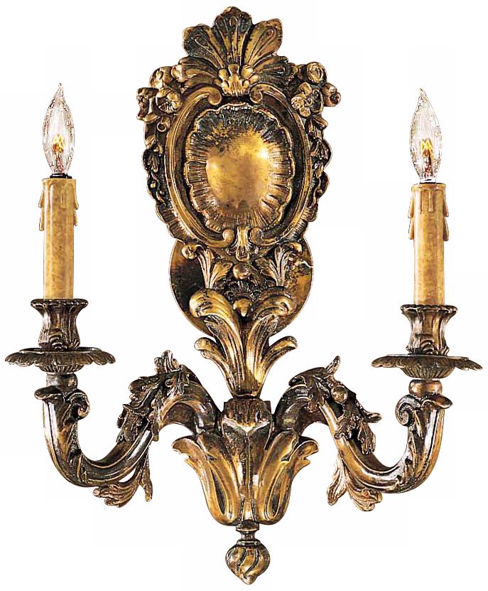 Metropolitan Collection 19" High 2-Light Wall Sconce