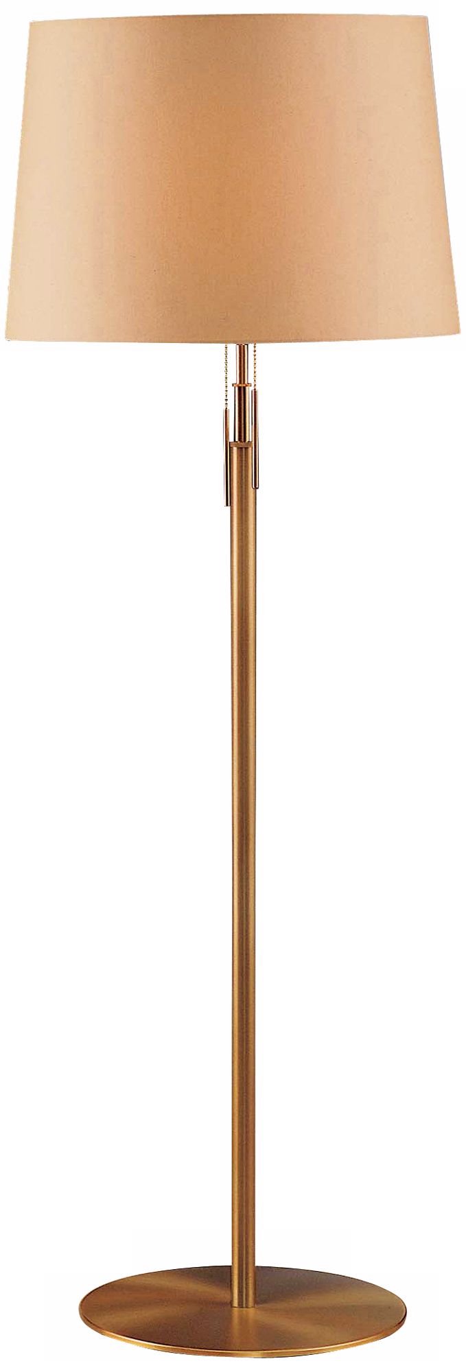 Antique Brass Kupfer Illuminator Holtkoetter Floor Lamp