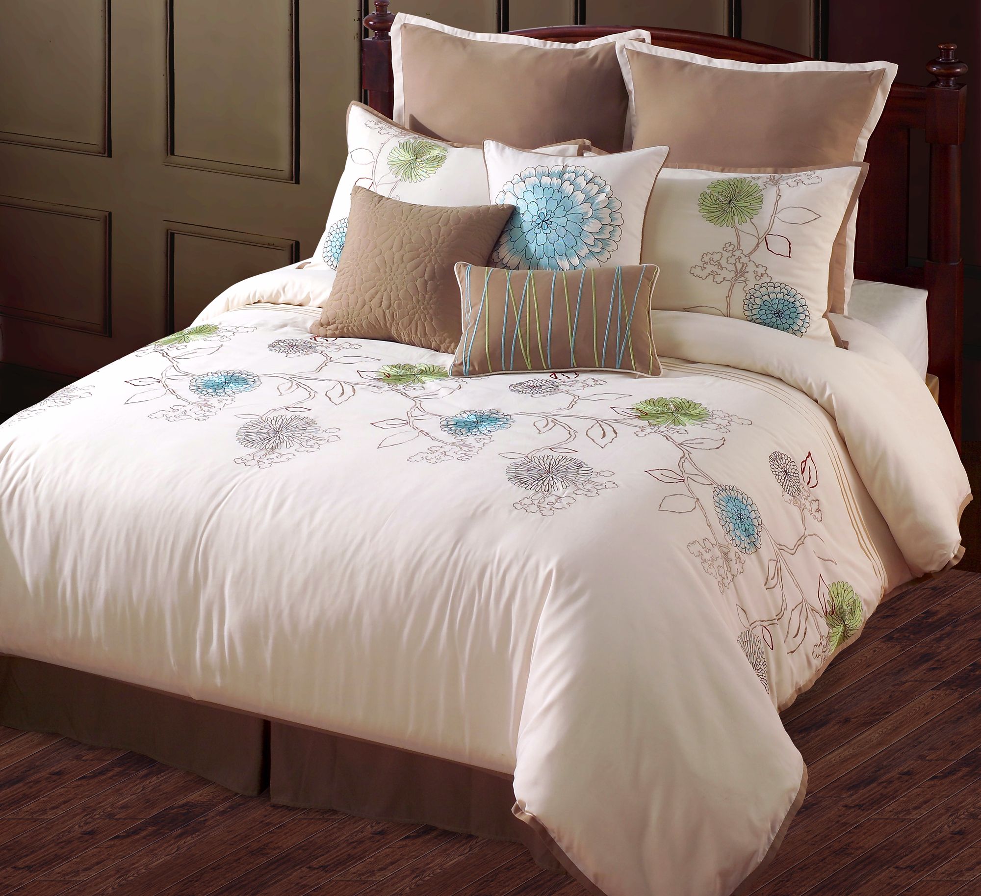 Spring Flower Euro Sham