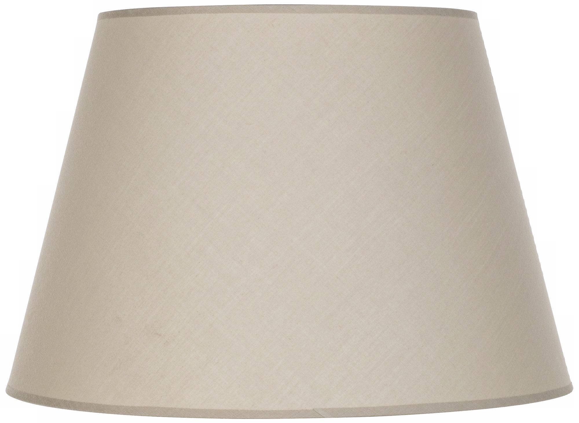 Beige Cotton Empire Shade 12x18x12.5 (Spider)