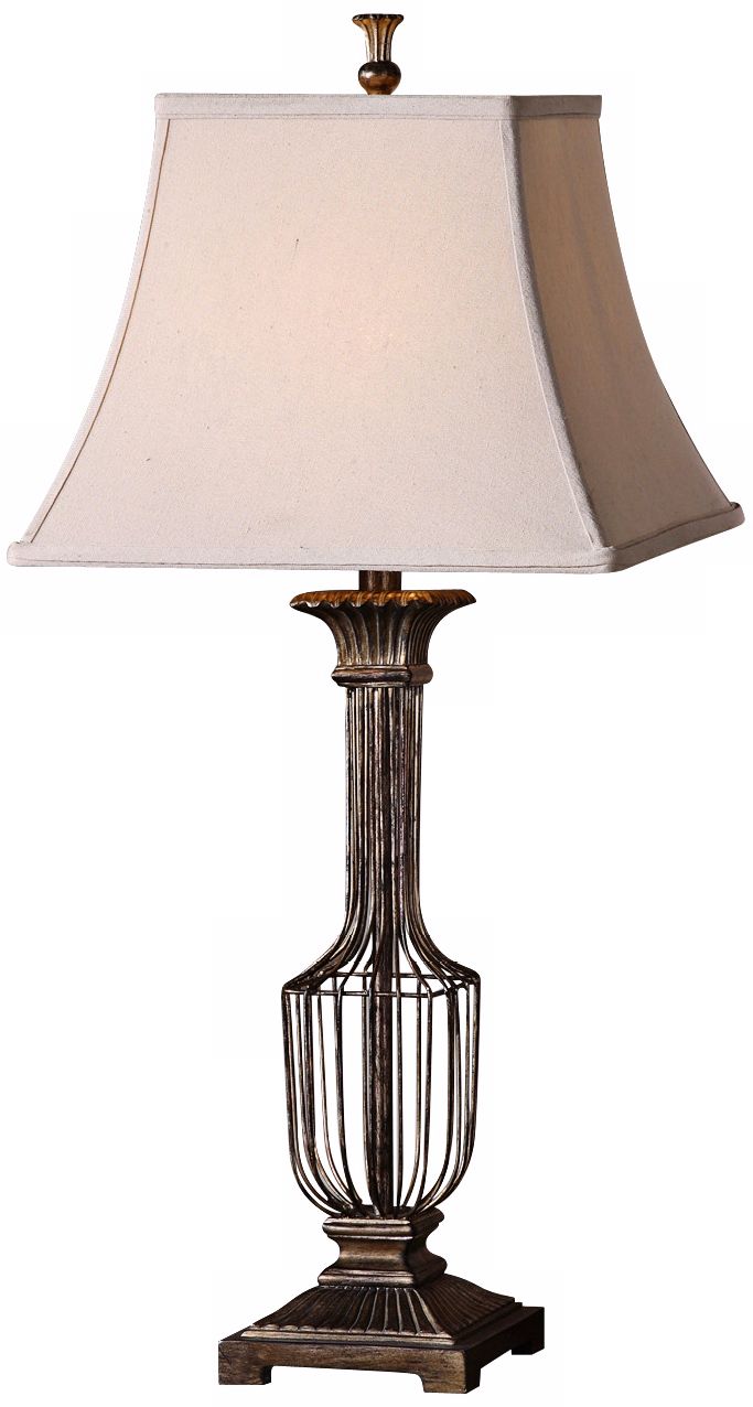 Uttermost Anacapri Antiqued Gold Leaf Table Lamp