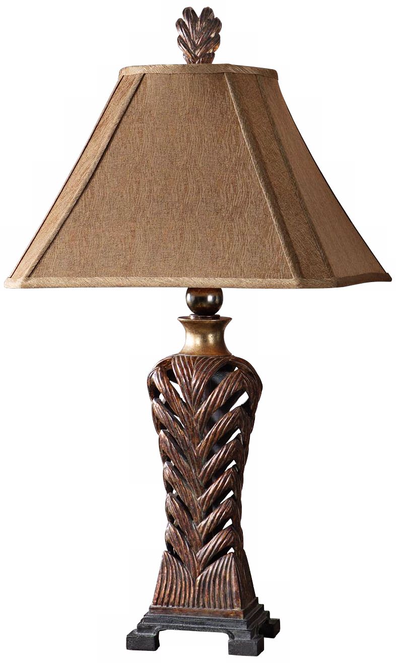 Uttermost Barclay Copper Bronze Table Lamp