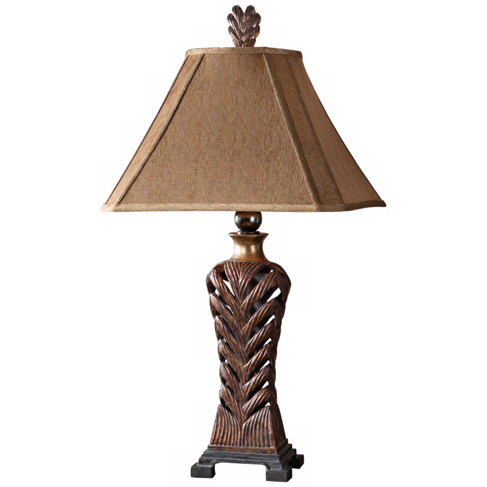 Uttermost Barclay Copper Bronze Table Lamp   #R5772