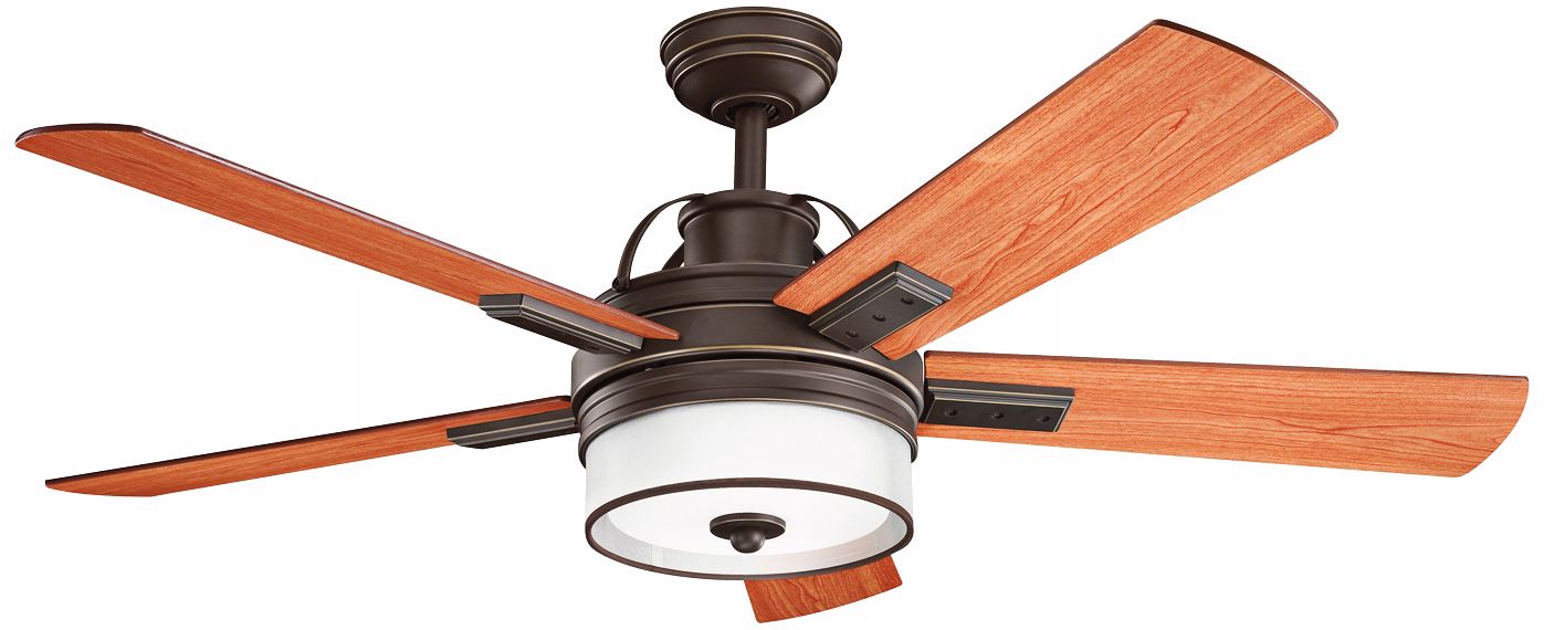 52" Kichler Lacey Olde Bronze Ceiling Fan