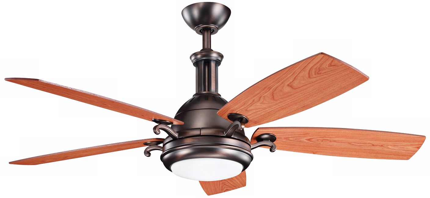 52" Kichler Saint Andrews Oil Burnished Bronze Ceiling Fan