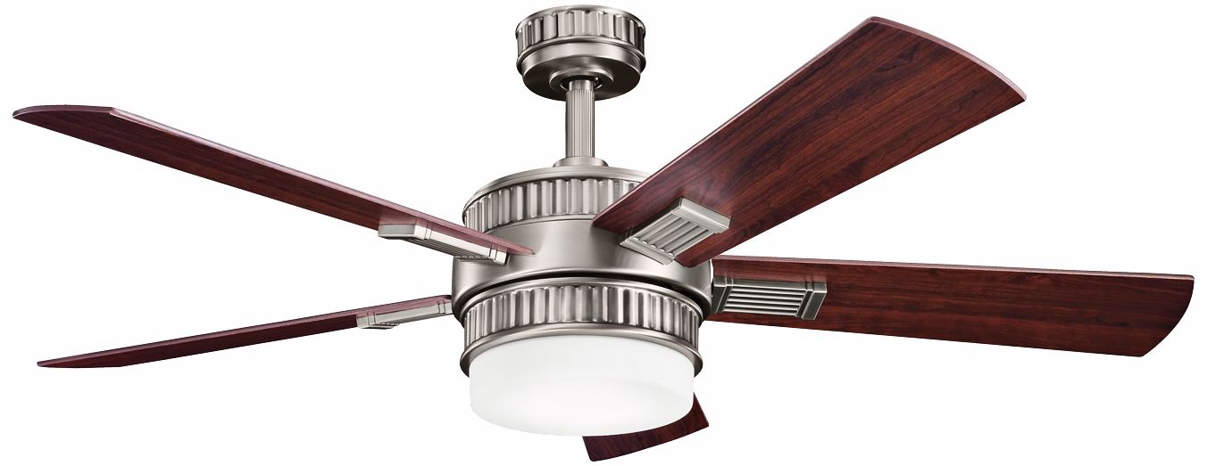 52" Kichler Walker Antique Pewter Ceiling Fan