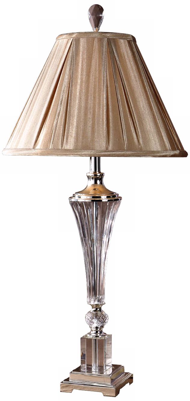 Uttermost Celia Crystal Fluted Glass Table Lamp
