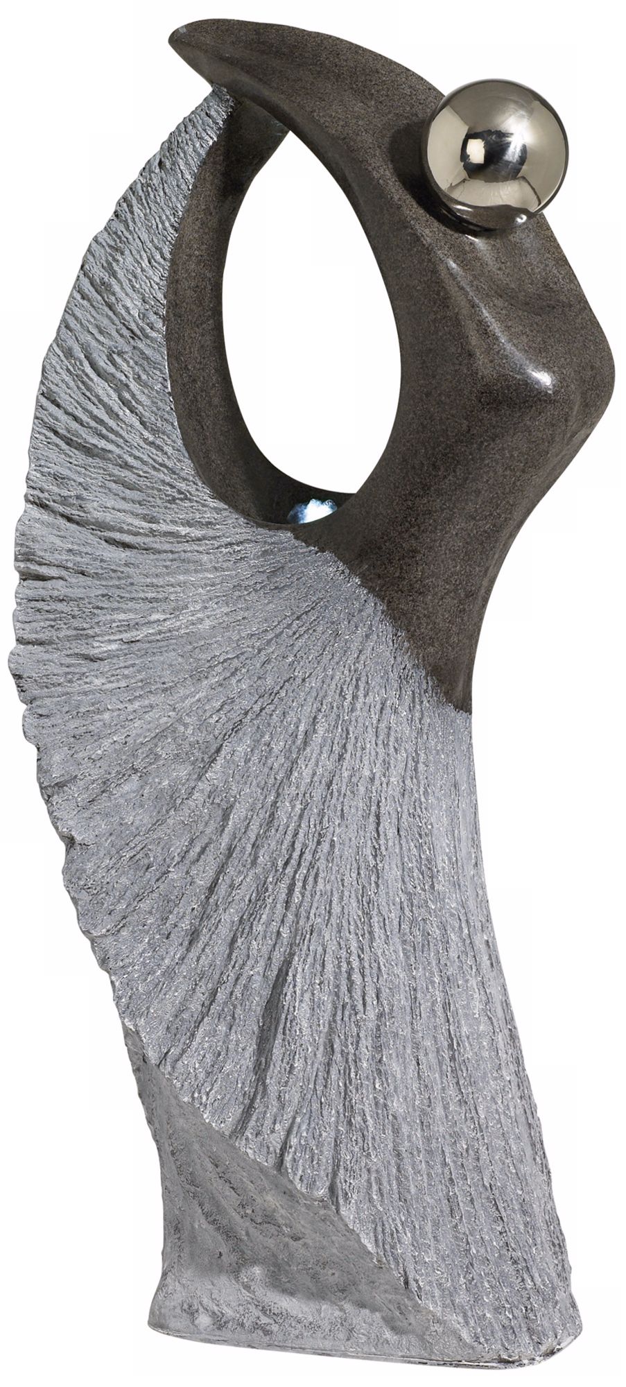 Modern Ballerina Sculpture Indoor Outdoor Fountain