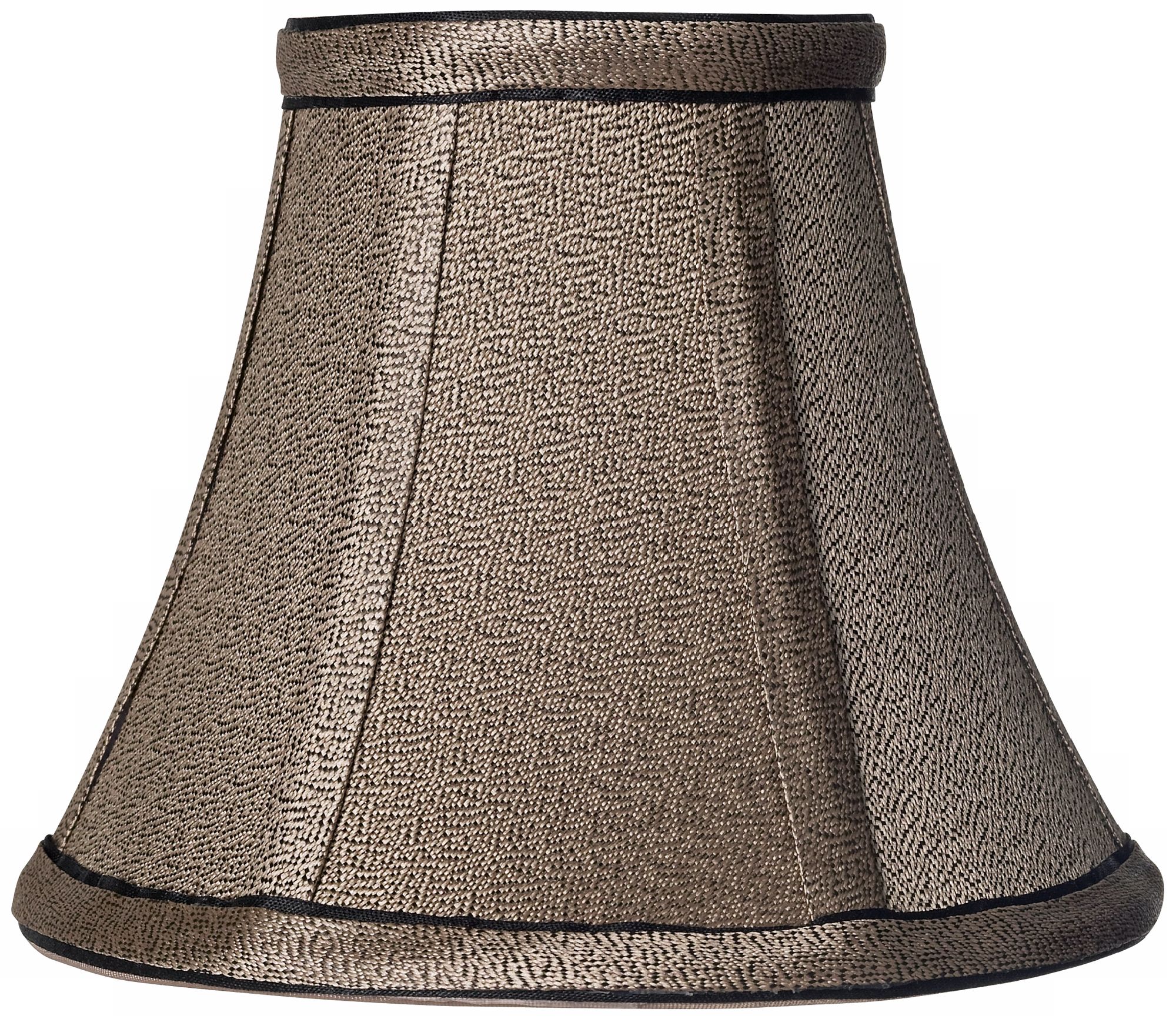 Taupe Textured Mini Shade 3x6x4.75 (Clip-On)