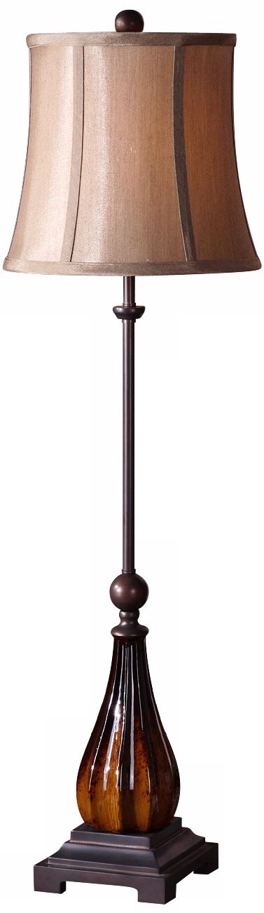 Uttermost Badia Mahogany Buffet Table Lamp