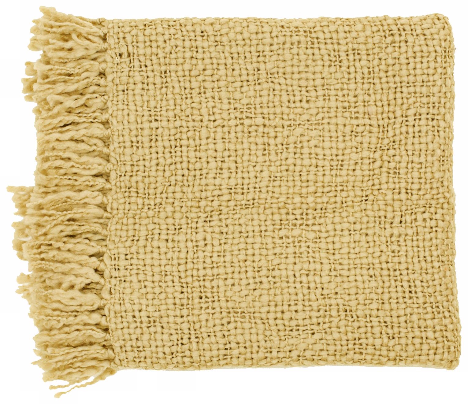 Surya Tobias Tan Throw Blanket