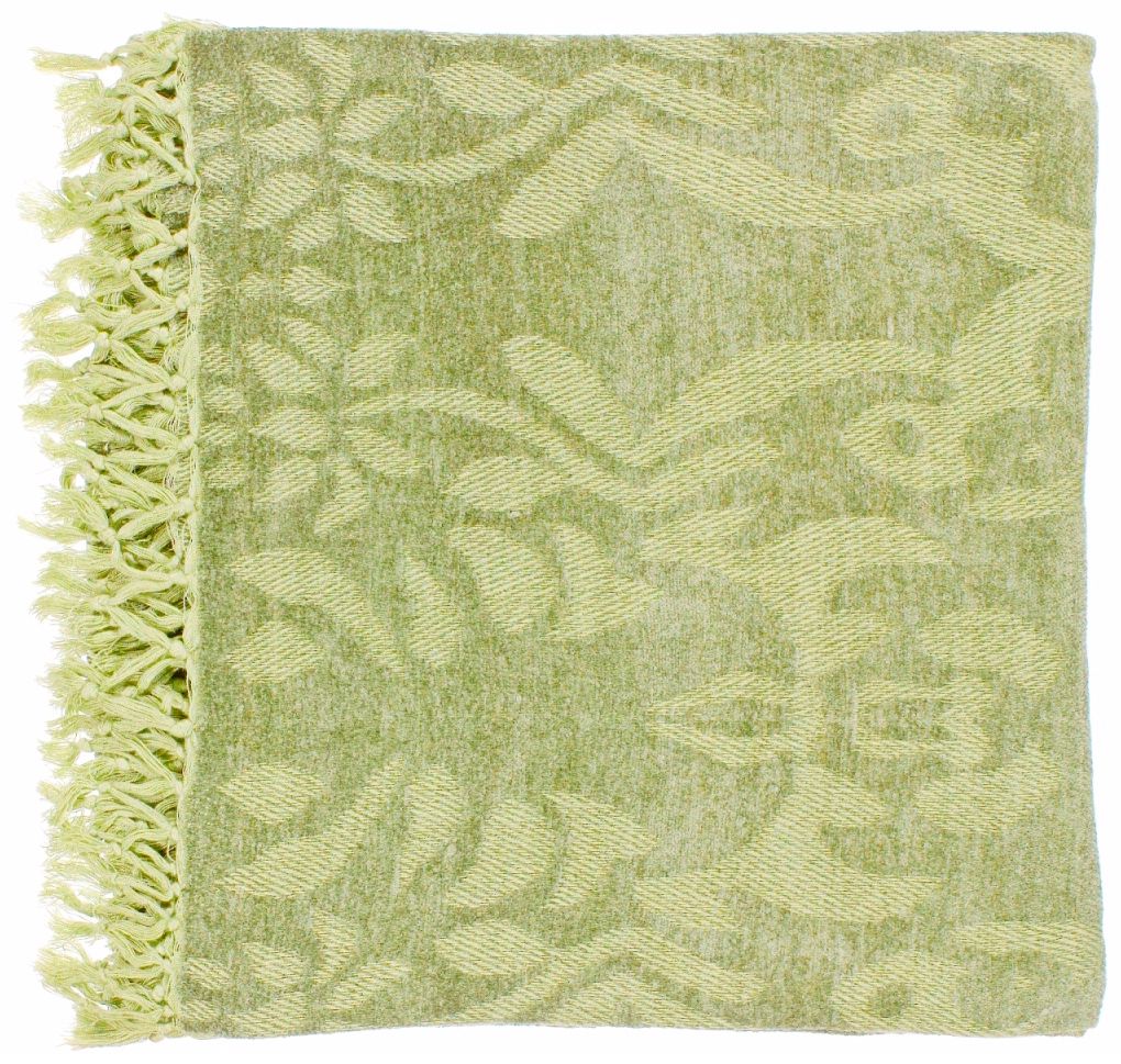 Surya Tristen Fern Throw Blanket