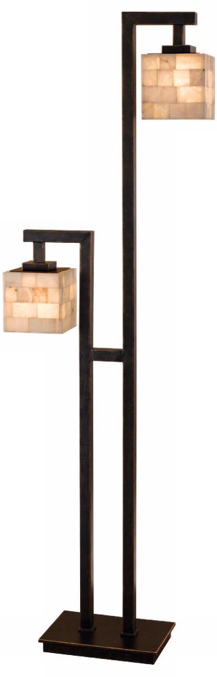 Murray Feiss Kolton Gilded Bronze Floor Lamp