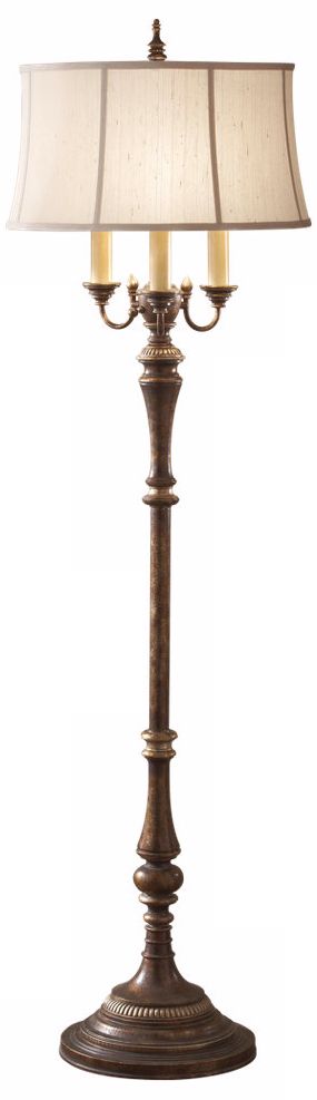 Murray Feiss Gibson Cambridge Crackle Floor Lamp
