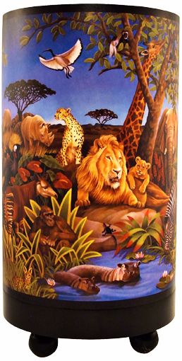 Jungle Theme 11" High Accent Lamp