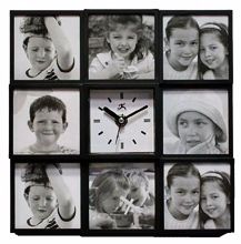 Cherished Memories 9 3/4" Square Wall Clock