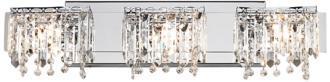 Possini Euro Crystal Strand 25 34 Wide Bath Light R6824