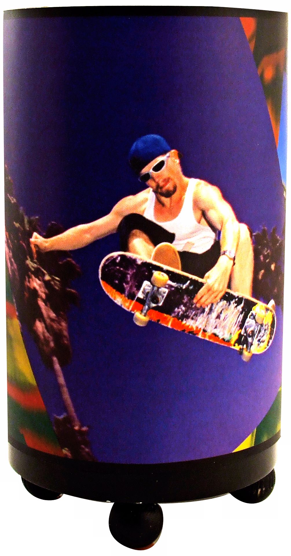 Skateboarding 11" High Accent Lamp