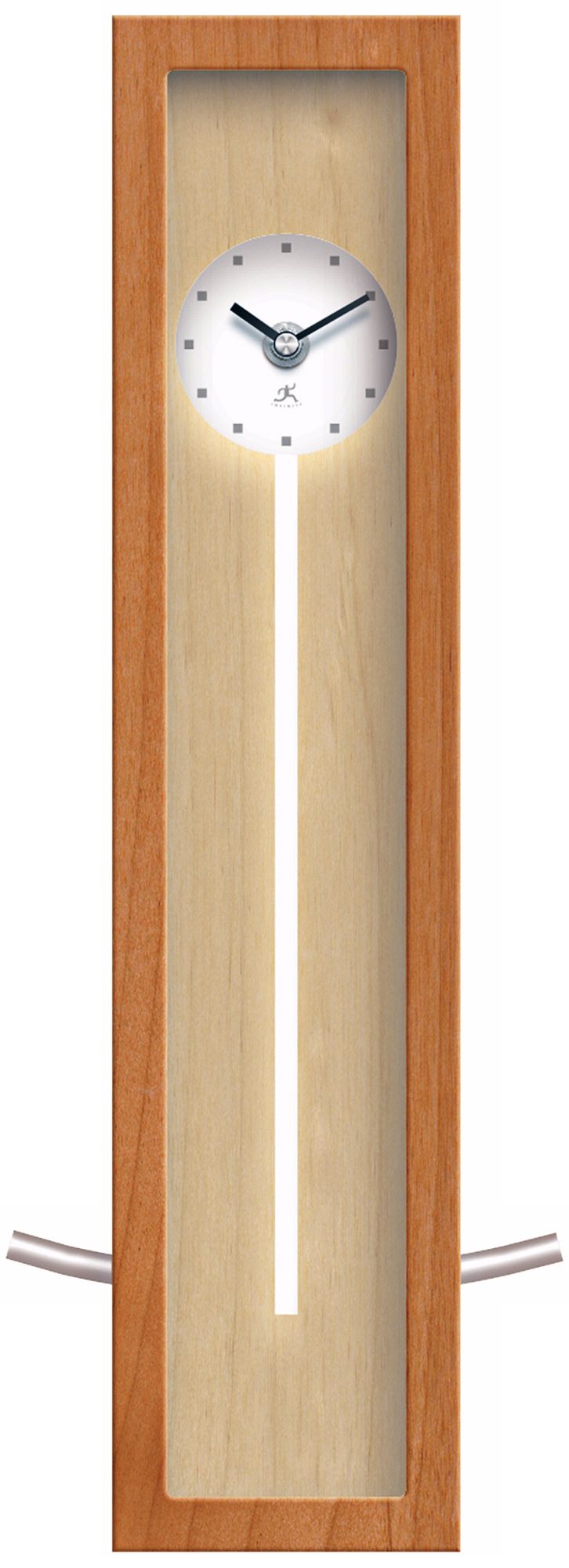 High Rise Natural 16 1/2" High Wall or Table Clock