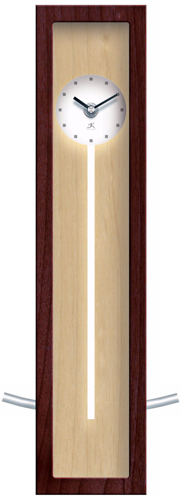High Rise Walnut 16 1/2" High Wall or Table Clock