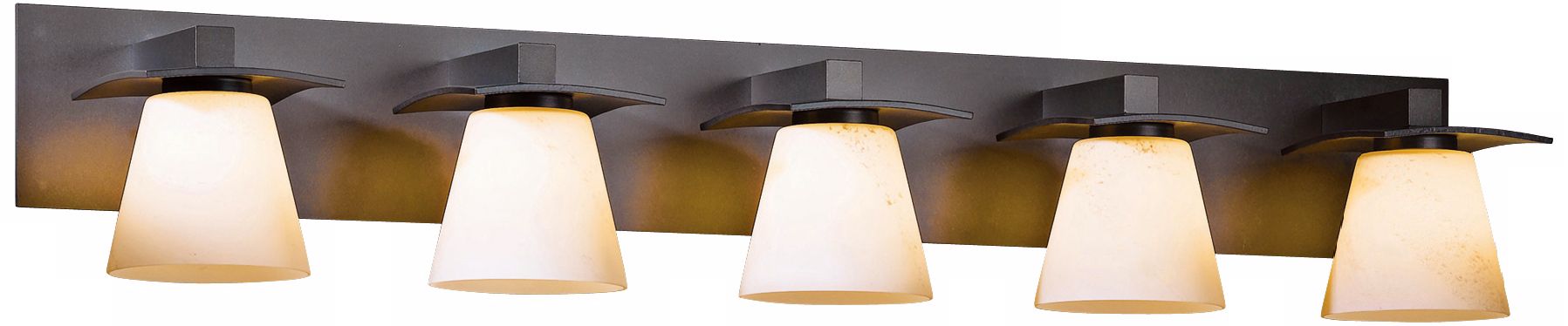 Hubbardton Forge Wren Stone Bath 5-Light Wall Sconce