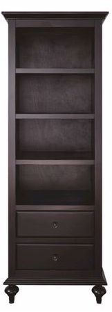 Merlot Light Espresso Finish 64" High Linen Tower