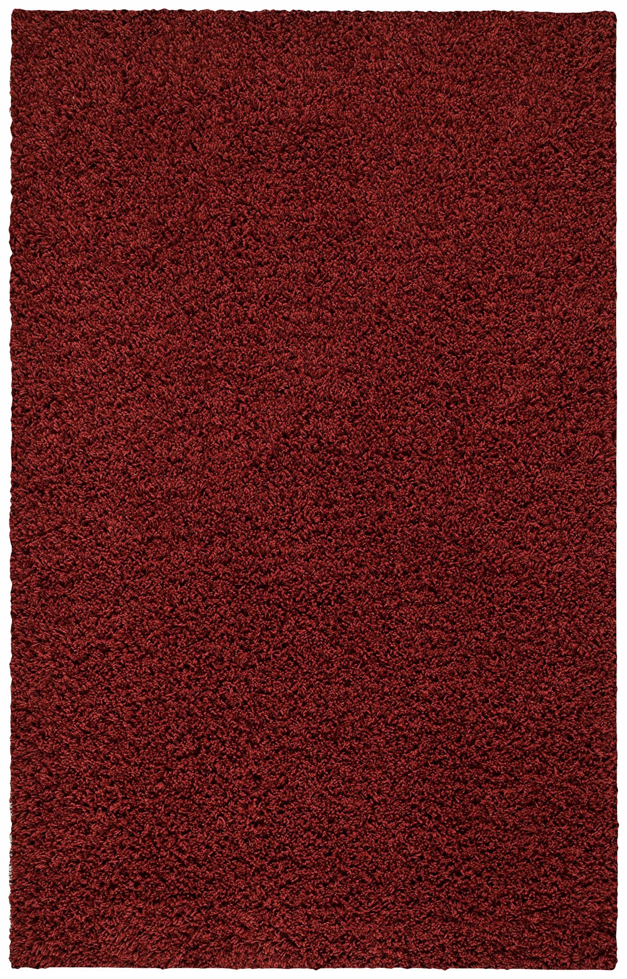 Genoese Plush Shag Ruby 10x13 Area Rug R7293