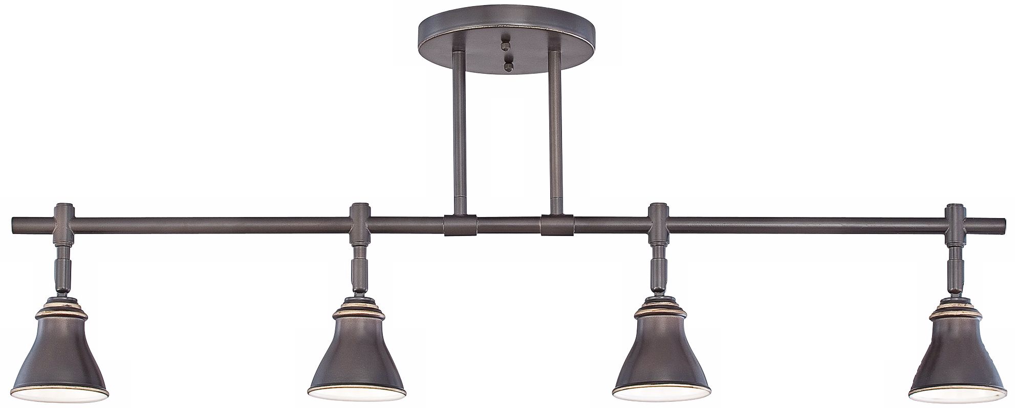 Quoizel Clifford Palladian Bronze 4-Light Ceiling Fixture