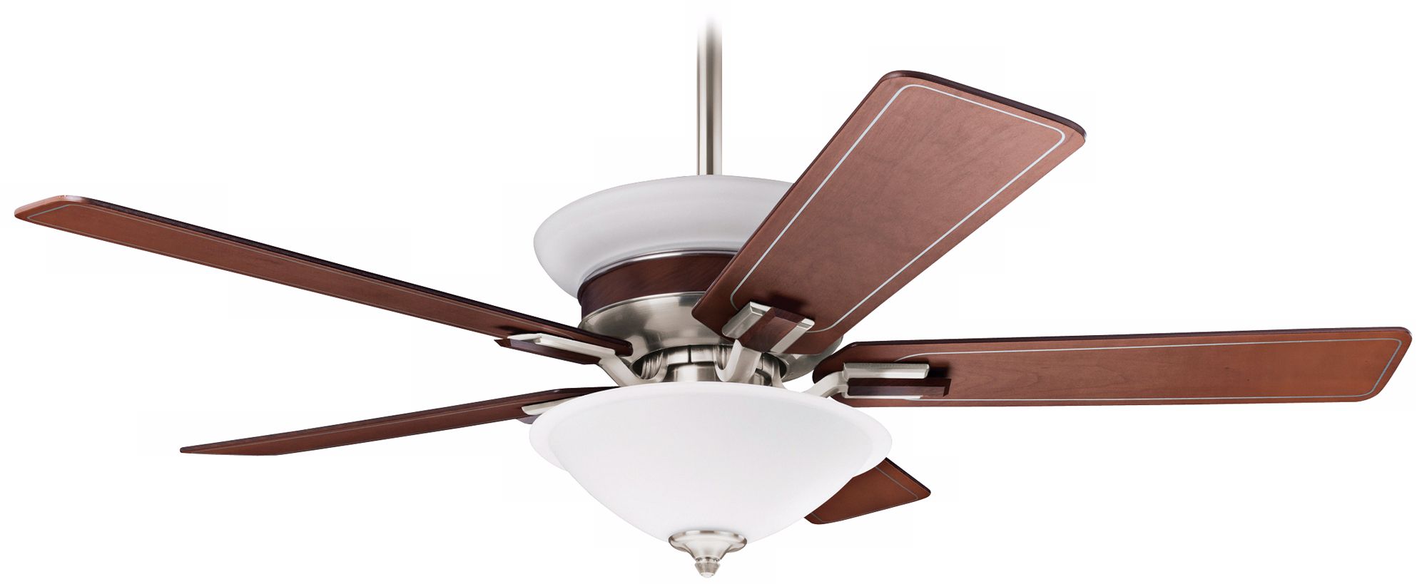 54" Hunter Fan Piedmont Brushed Nickel Ceiling Fan