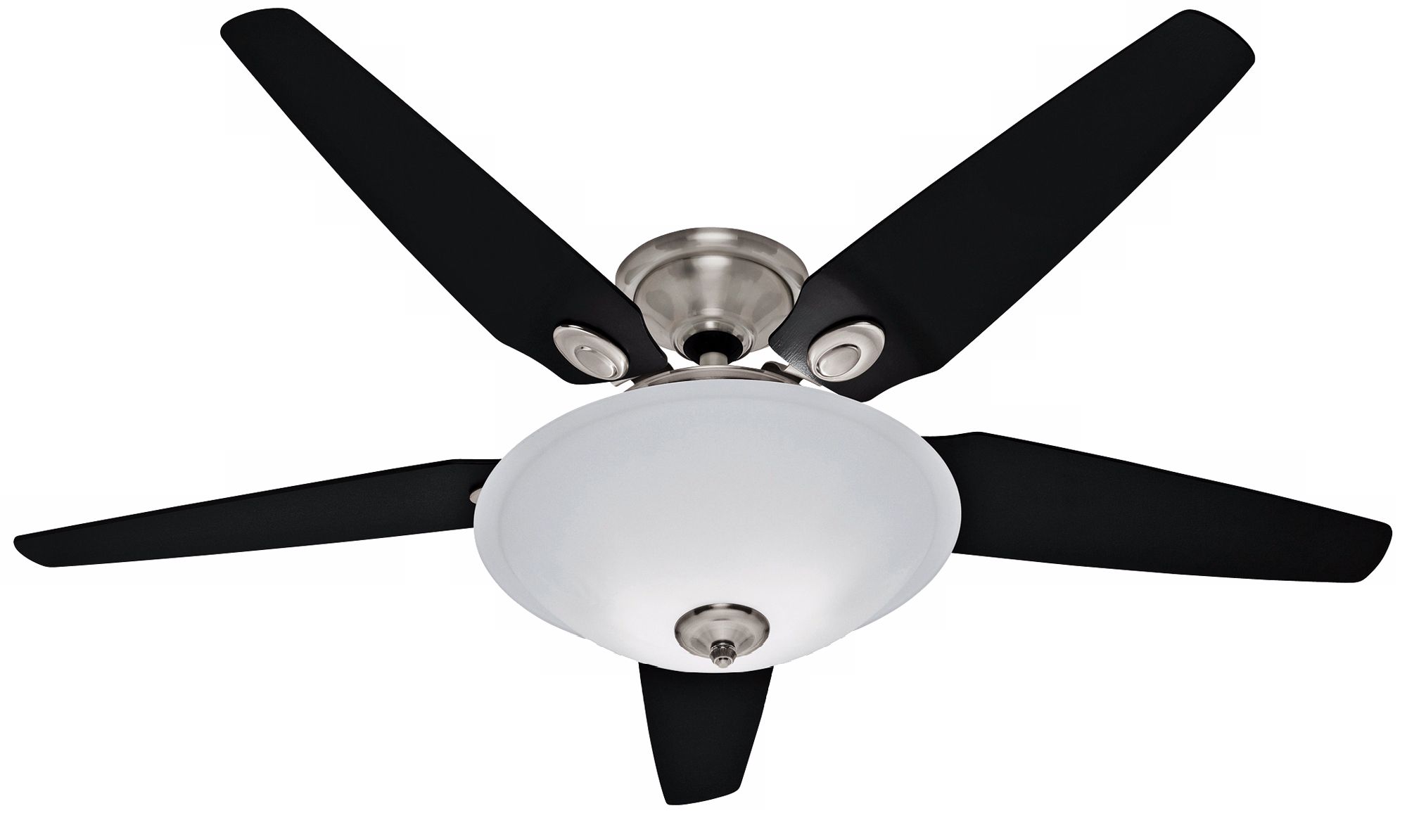 56" Hunter Riazzi Brushed Nickel Ceiling Fan