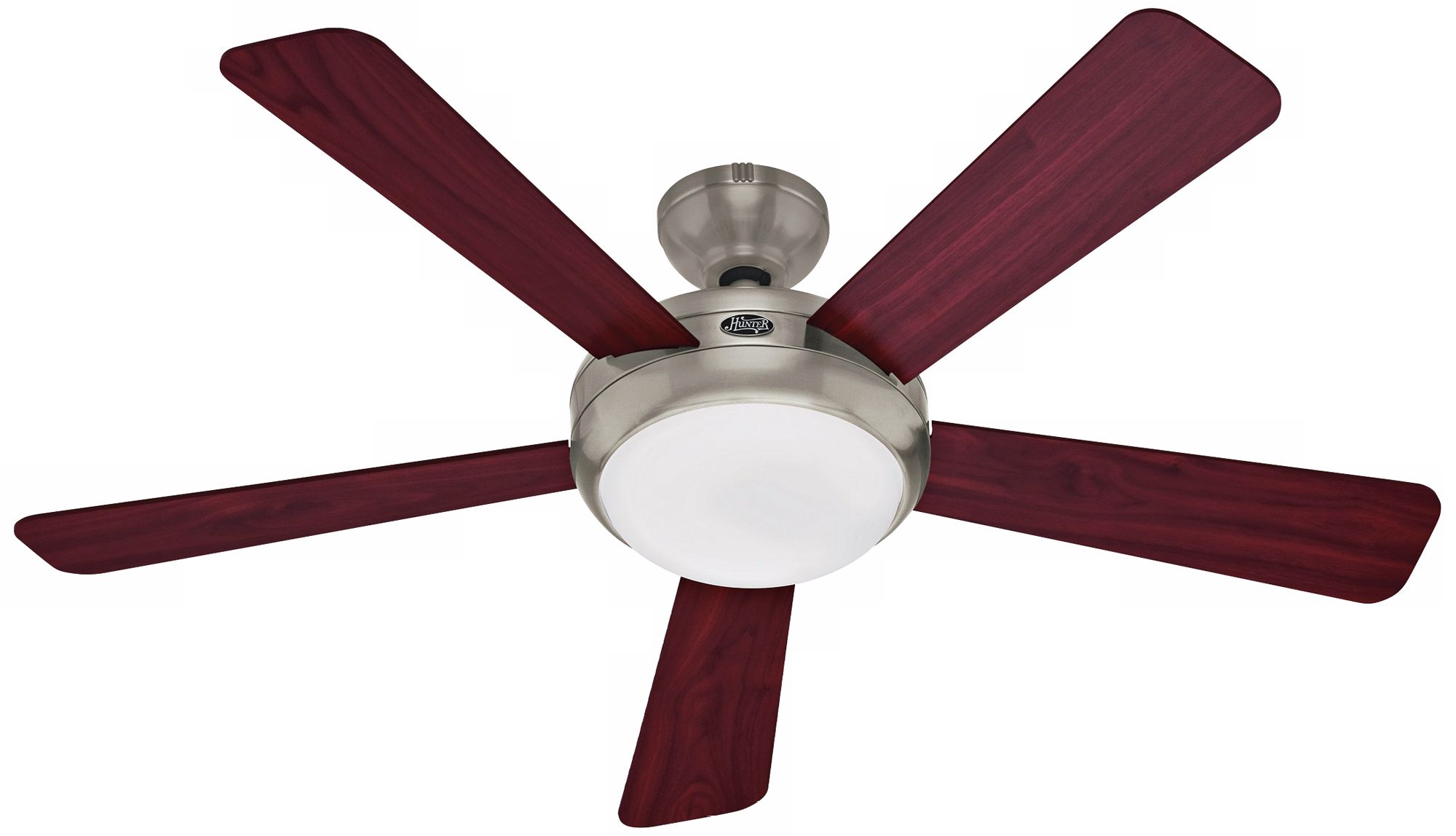 52" Hunter Palermo Nickel ENERGY STAR Ceiling Fan