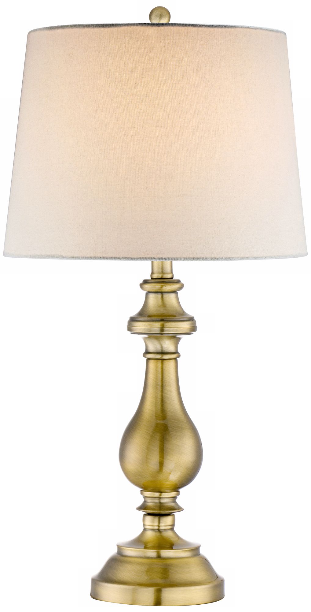 Brass Candlestick Table Lamp