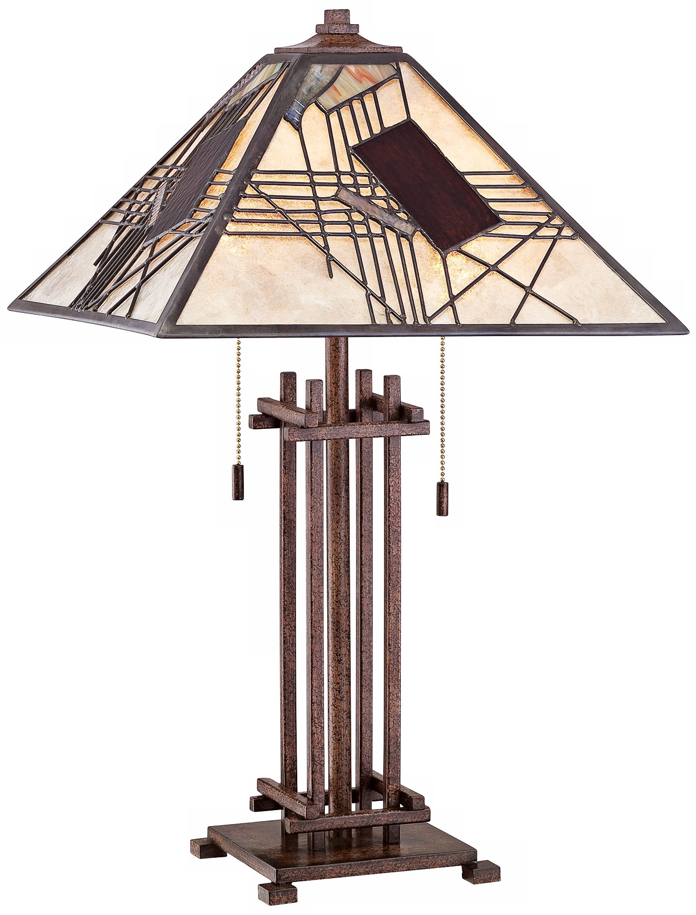 Quoizel Russell Tiffany Style 22 1/2" High Table Lamp