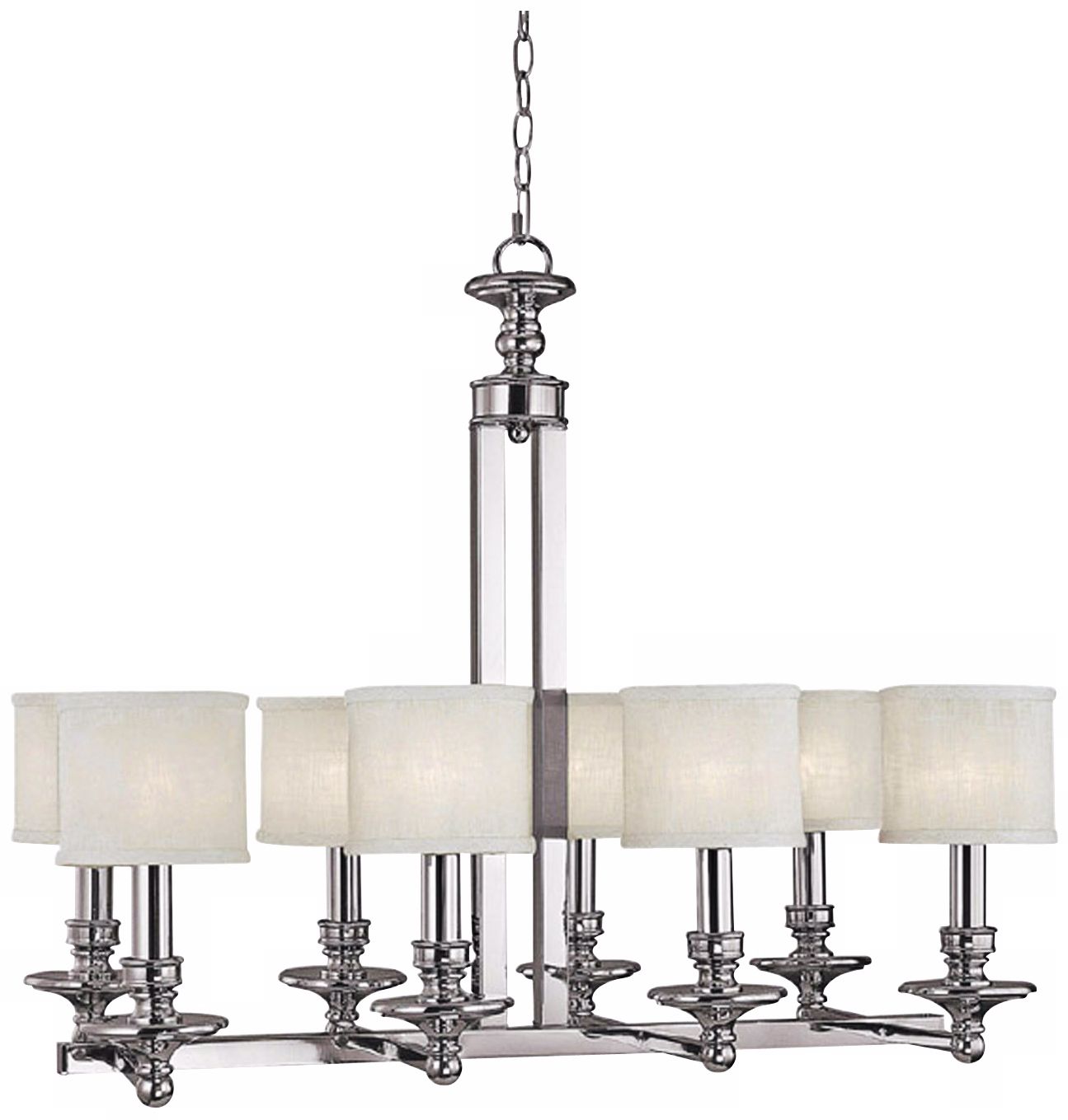 Midtown Collection  8-Light 33 1/4" Wide Chandelier