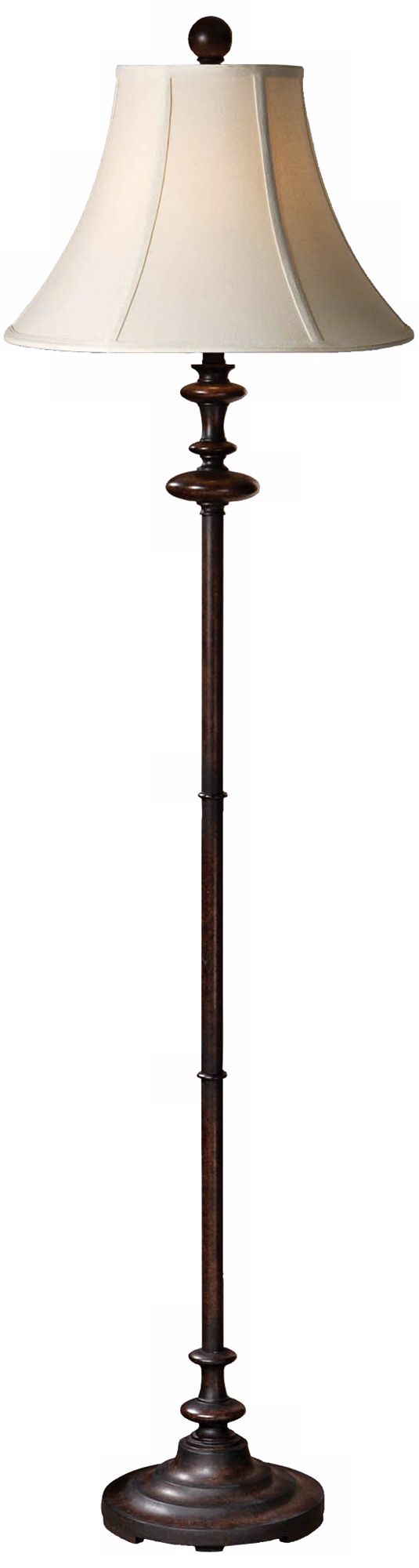 Uttermost Arnet Rustic Brown Floor Lamp