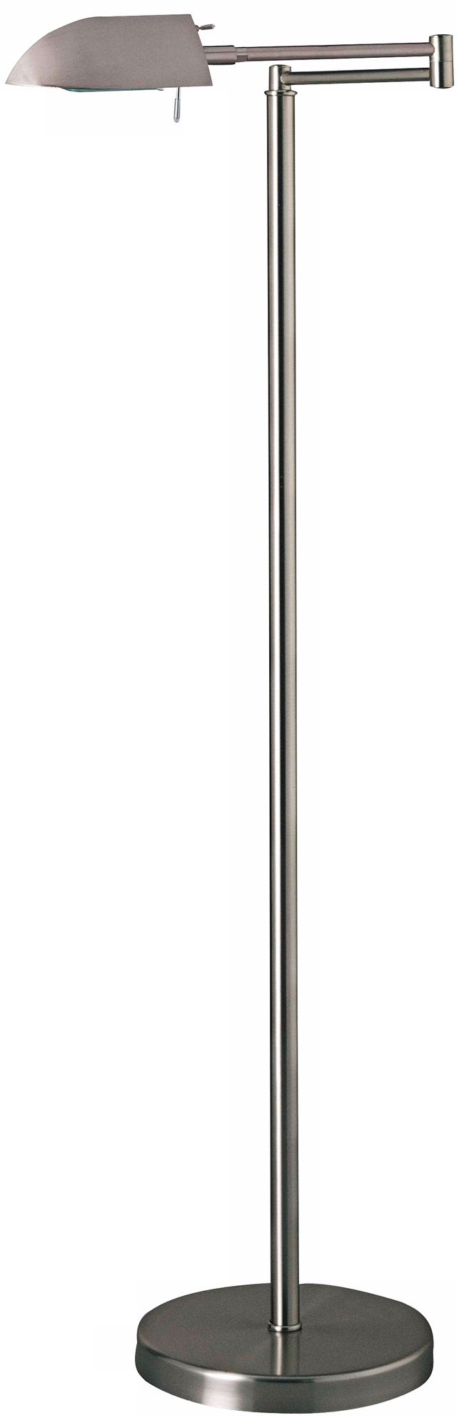 Wah-Hoo Matte Brushed Nickel George Kovacs Floor Lamp