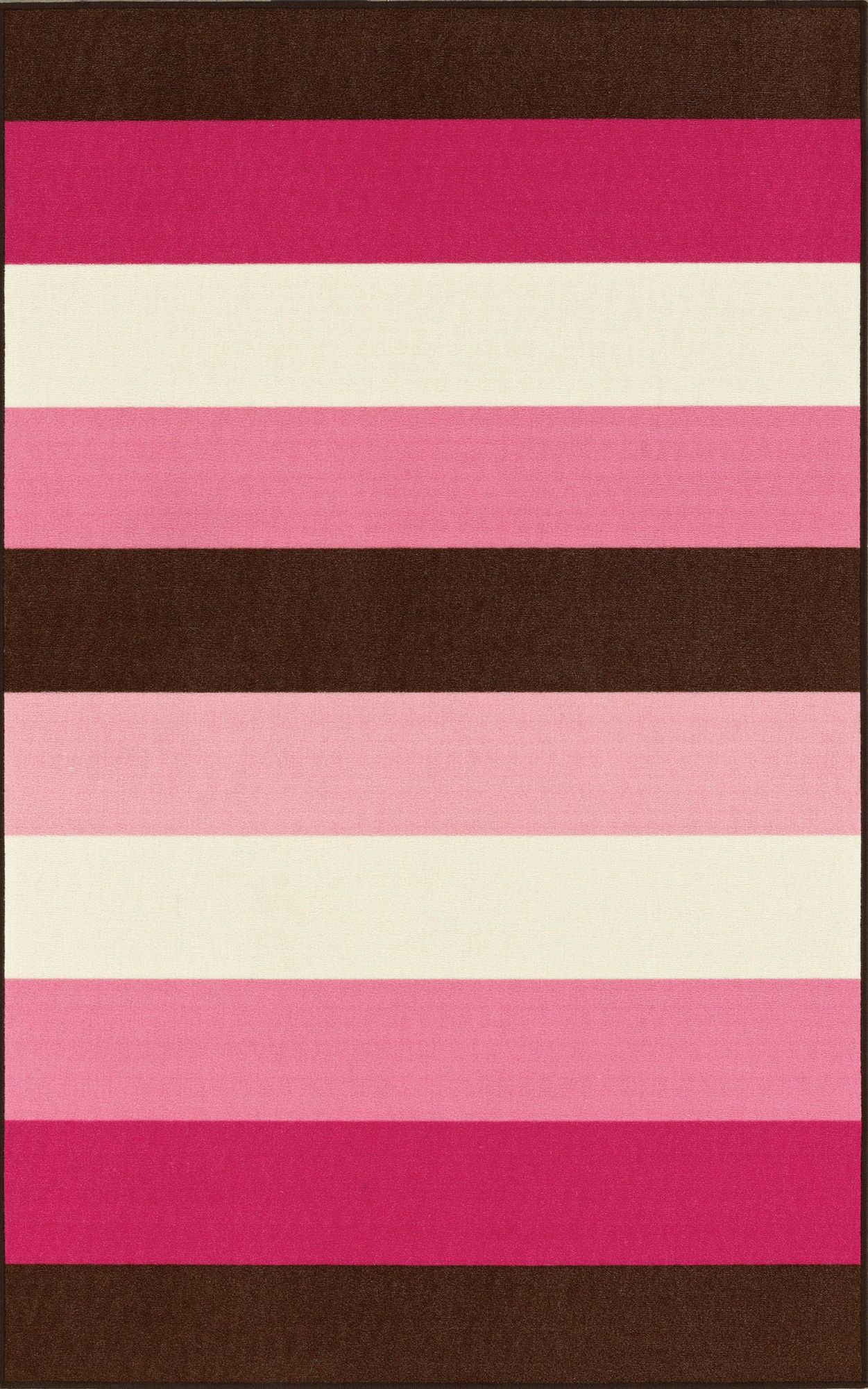 Vibes Collection Stacked Pink Area Rug