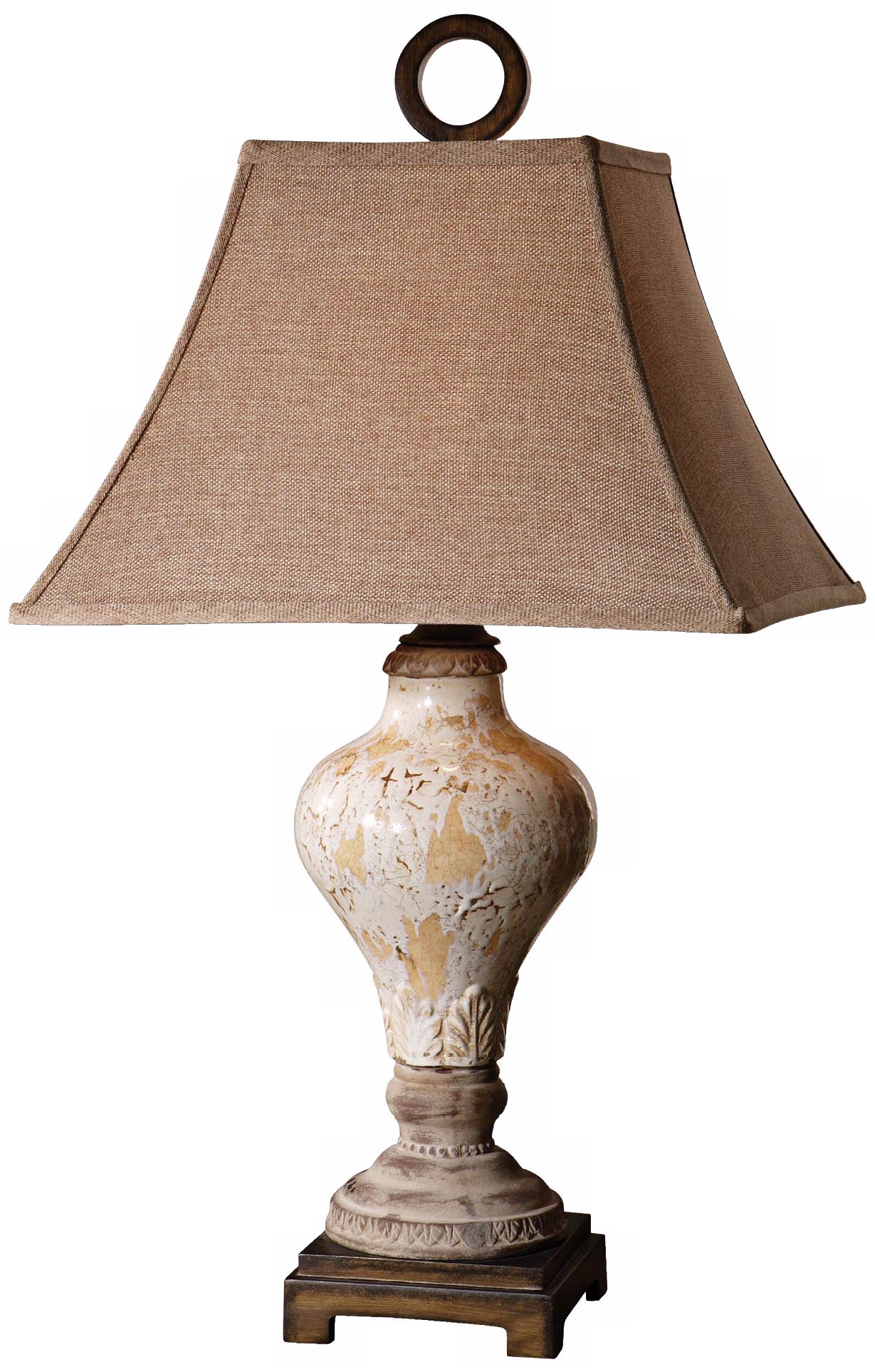 Uttermost Fobello Rustic Ceramic Table Lamp