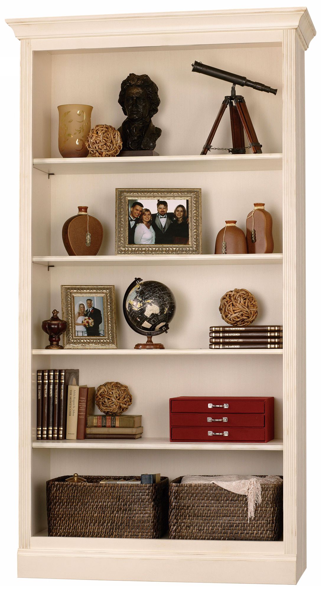Ty Pennington Oxford Center Vanilla Wall Storage Unit