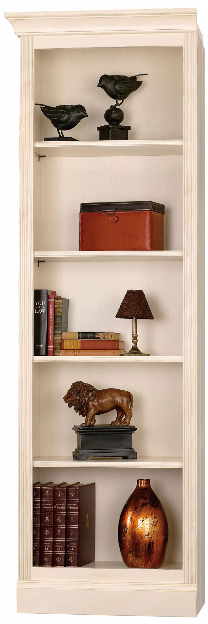 Ty Pennington Oxford Left Return Vanilla Wall Storage Unit