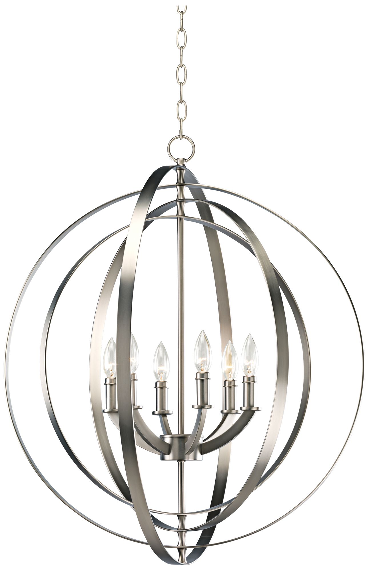 Equinox Collection Silver 27 3/4" Wide Pendant Light