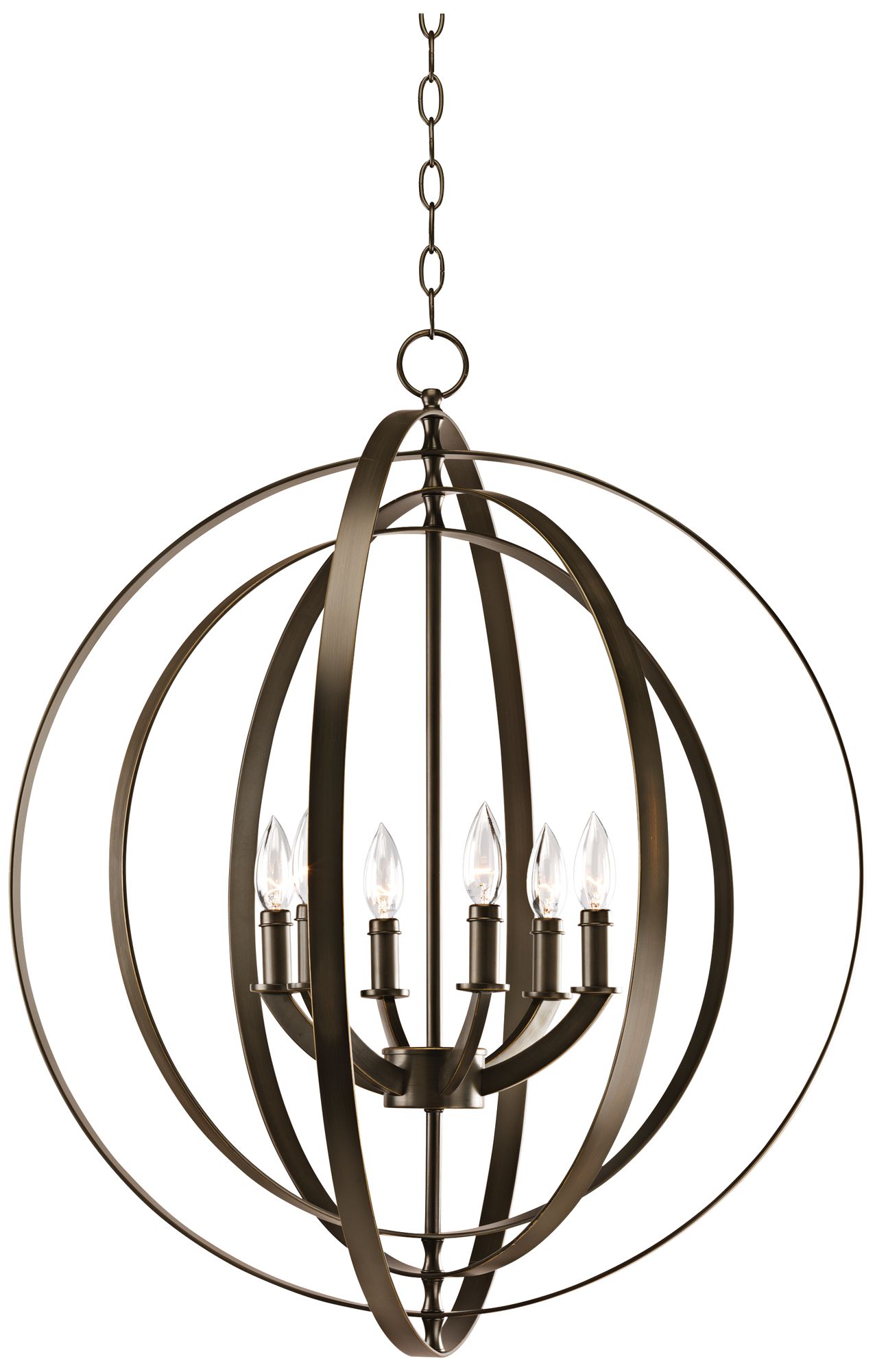 Equinox Collection Bronze 27 3/4" Wide Pendant Light