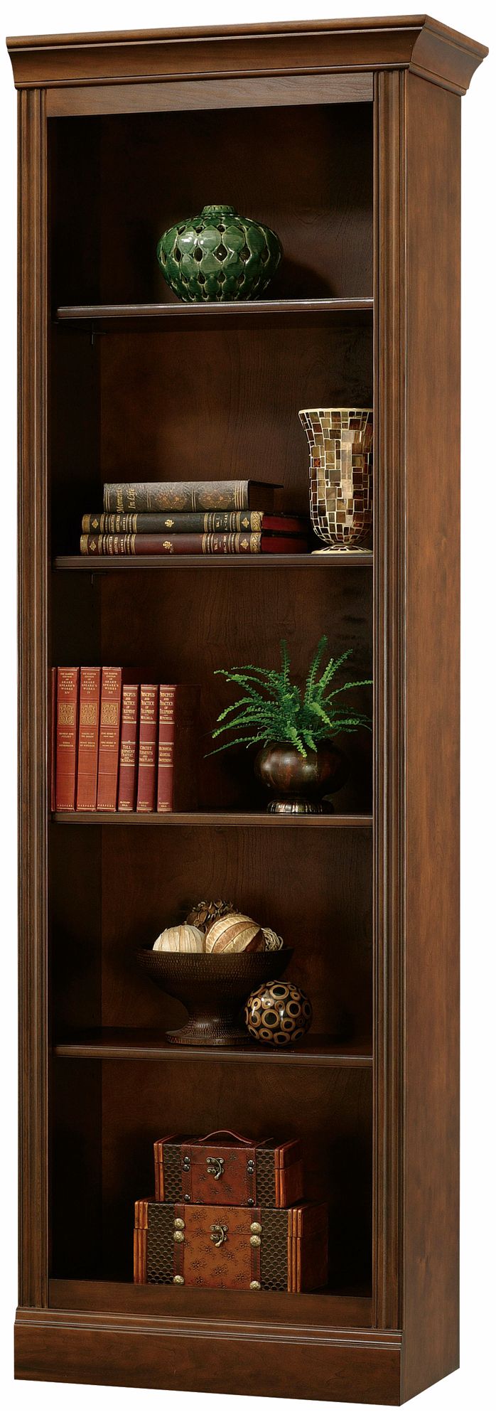Ty Pennington Oxford Right Return Cherry Wall Storage Unit