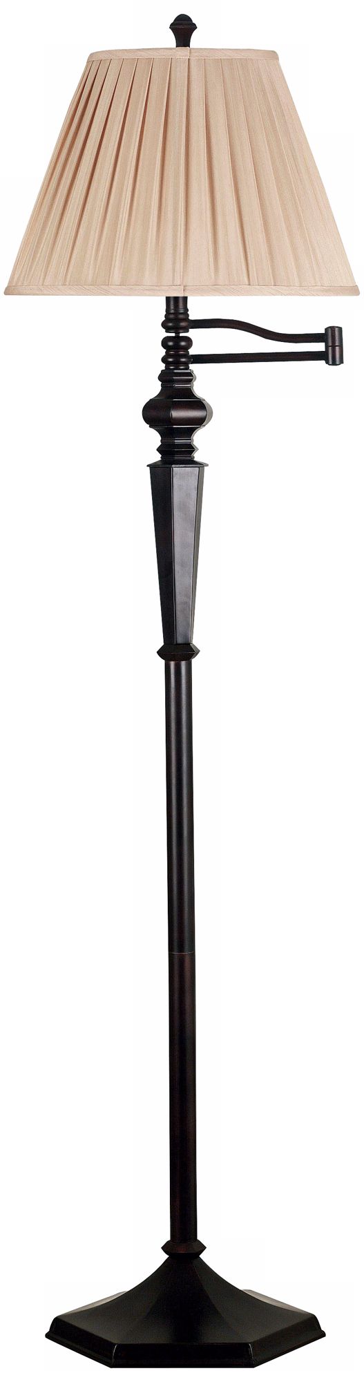 Kenroy Home Chesapeake Swing Arm Floor Lamp