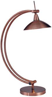 Kenroy Adrian Vintage Copper Finish Desk Lamp R8344