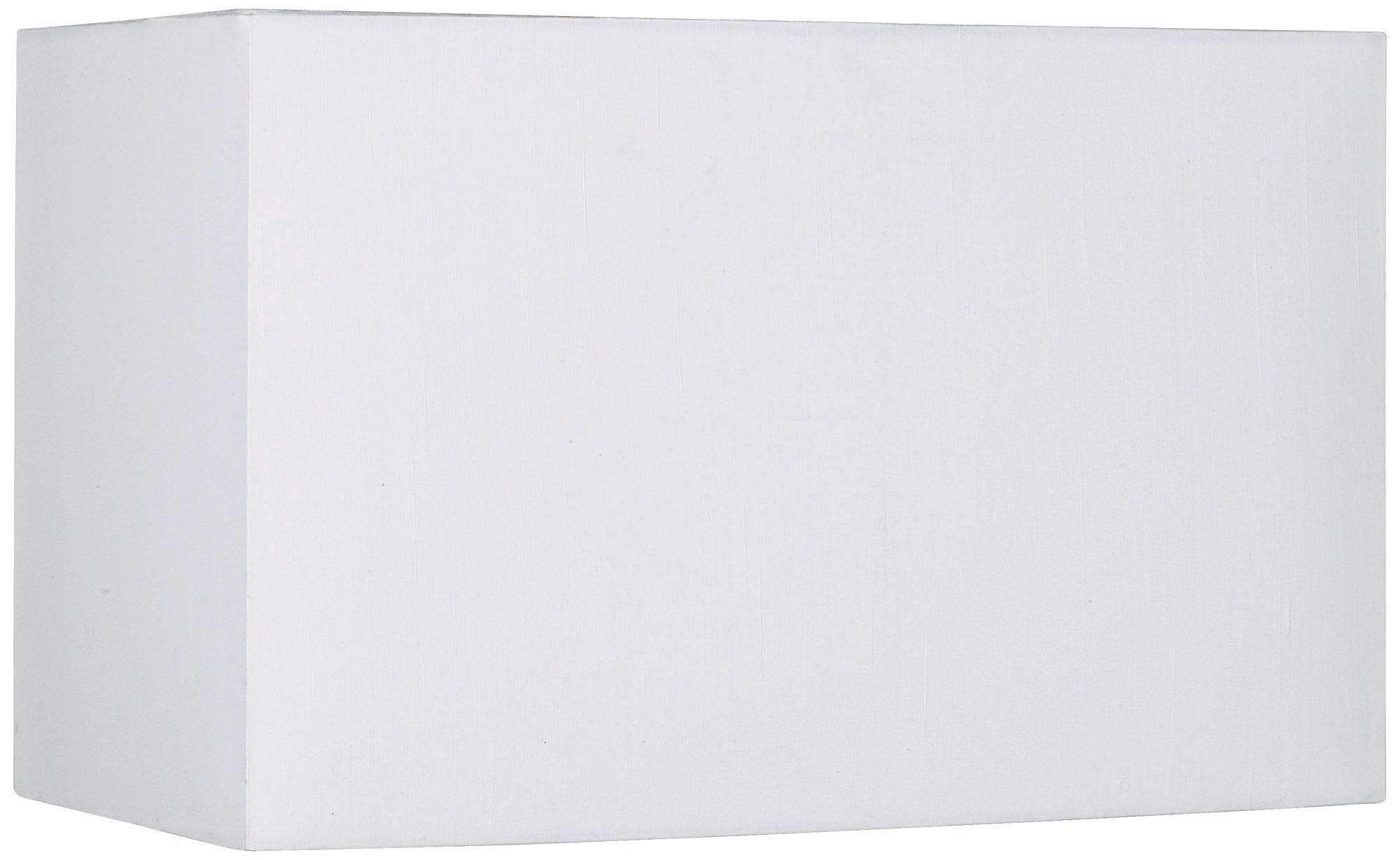 Off White Rectangular Hardback Shade 8/16x8/16x10 (Spider)