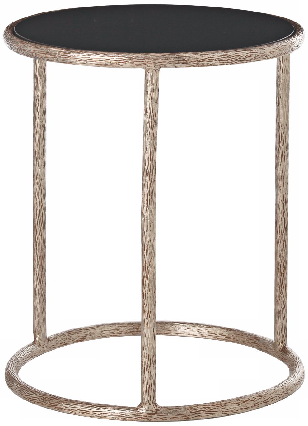 Arteriors Home Keifer Cast Metal and Marble Side Table