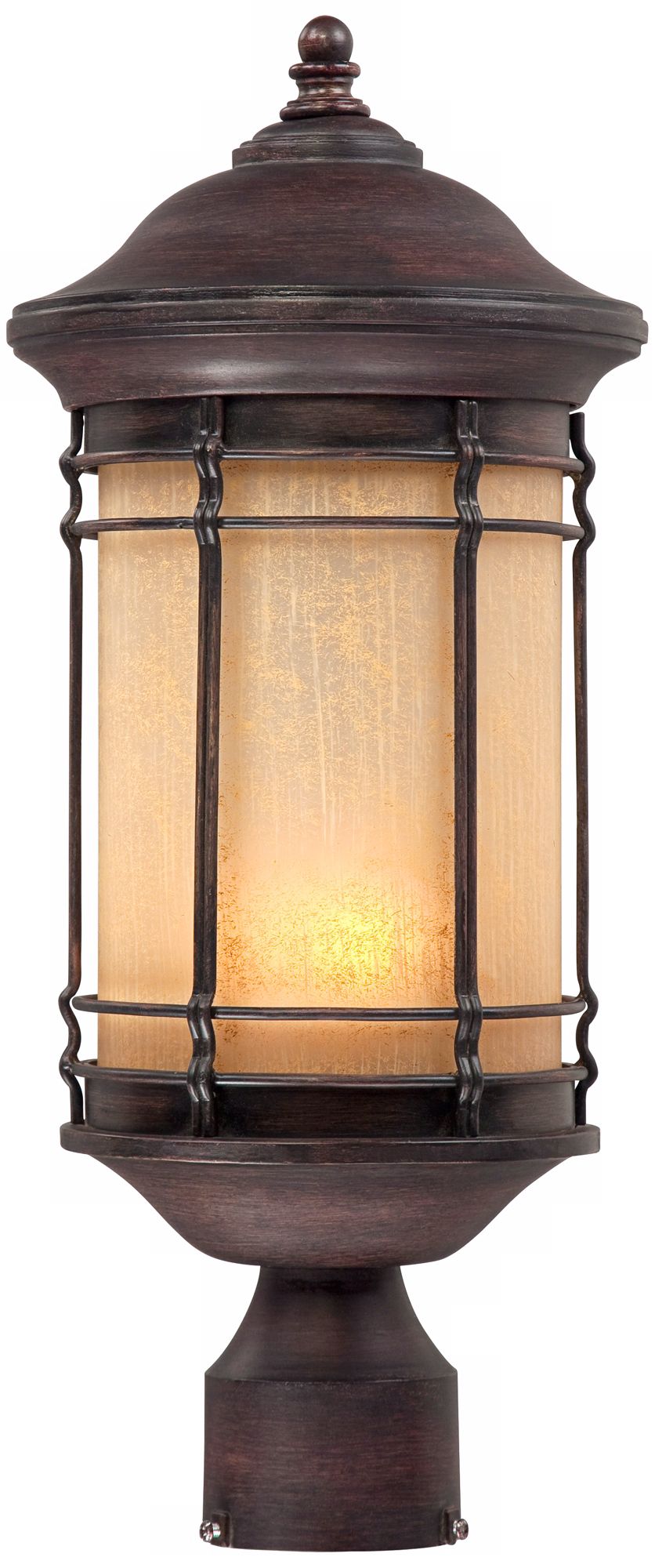 Park Place 17 1/2" High Outdoor Post Lantern