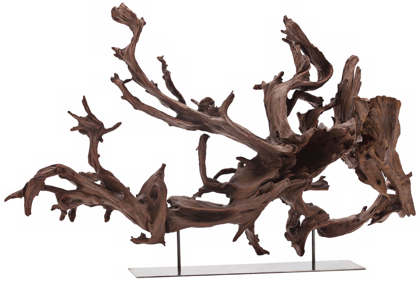 Large Kazu Dragon Tree Root Iron Sculpture R8550